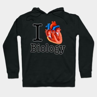 I Love Biology Hoodie